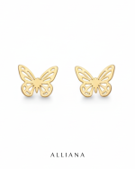 Aretes Mariposa Mandala