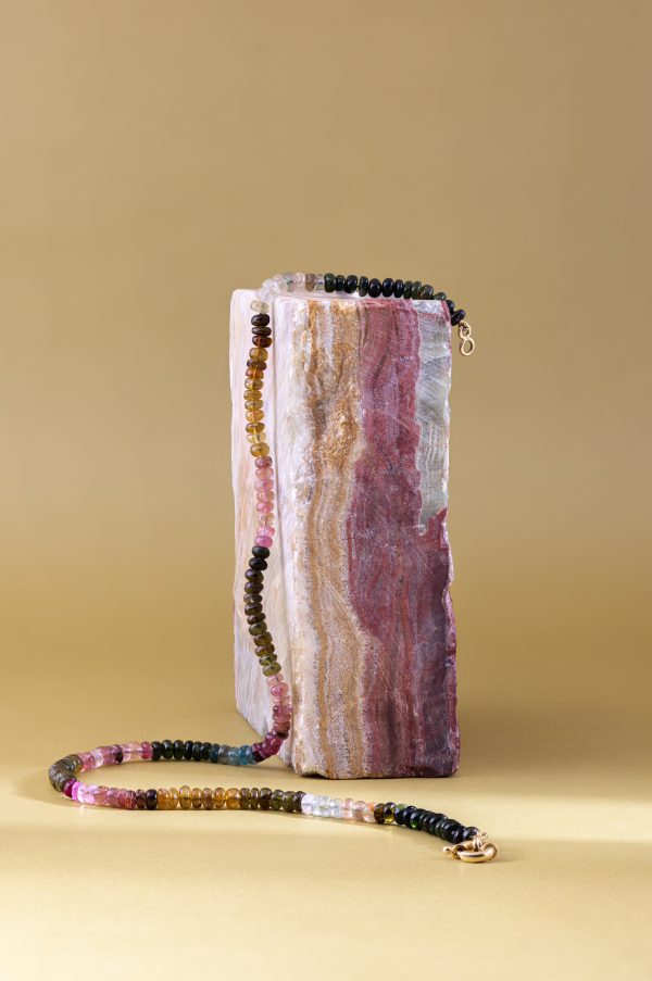 Collar Choker Turmalinas de Colores