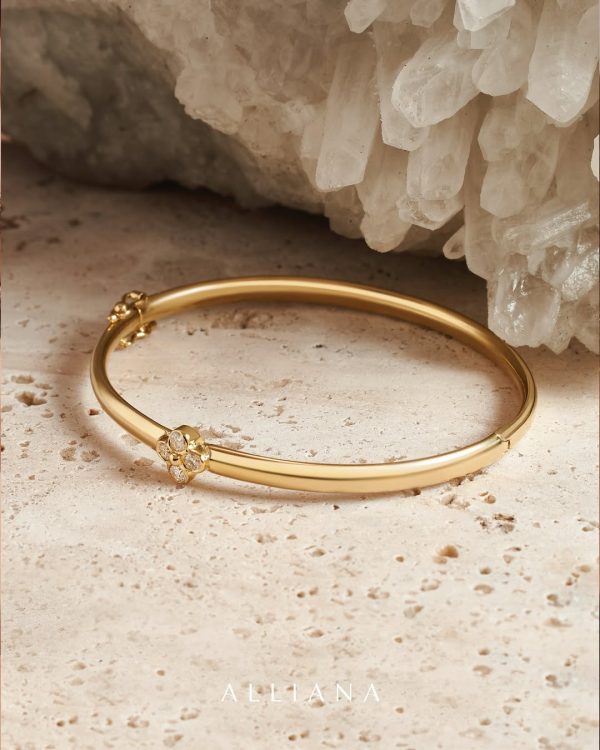 Semanario Bangle con Diamantes