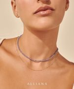 Collar Choker Tanzanita
