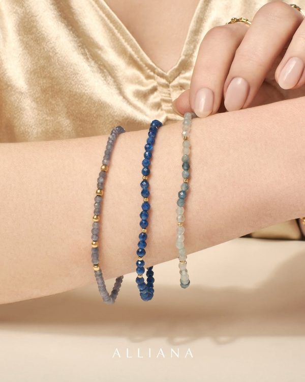 Pulsera de Tanzanita en Oro 18k