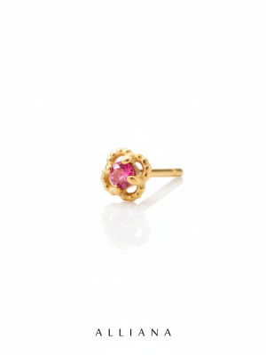 Piercing Flor Oro 18K