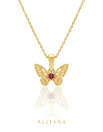 Dije Mariposa Mandala