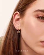 Aretes Mariposa Mandala Natural