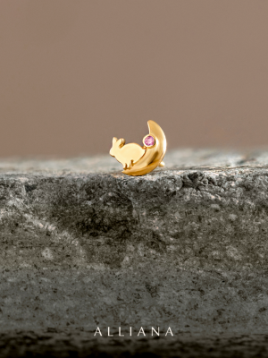 Piercing Conejo Oro 18k