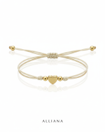 Pulsera Corazón Pita Oro 18k
