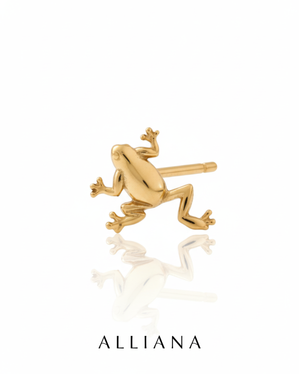 Piercing Rana en Oro Amarillo 18K