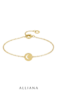 Pulsera de Luna Oro 18k