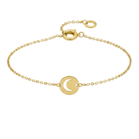 Pulsera de Luna Oro 18k