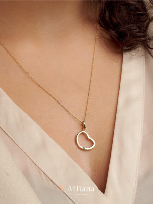 Corazón Punto de Luz Natural