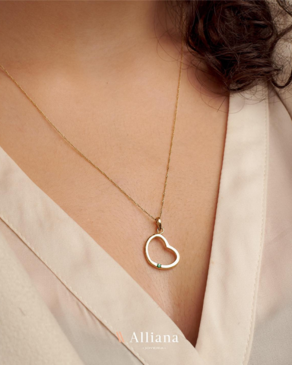 Corazón Punto de Luz Natural