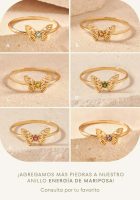 Anillo Mariposa Mandala