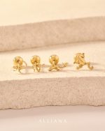 Piercing Iguana Oro 18K