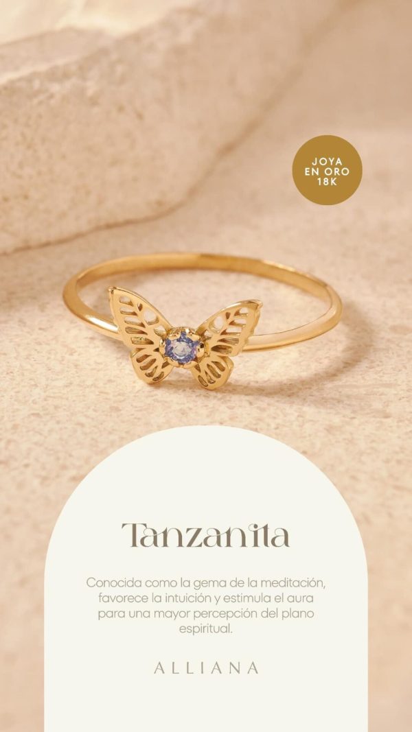 Anillo Mariposa Mandala