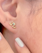 Piercing Serpiente con Piedras Naturales