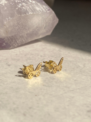 Aretes Mariposa Mandala