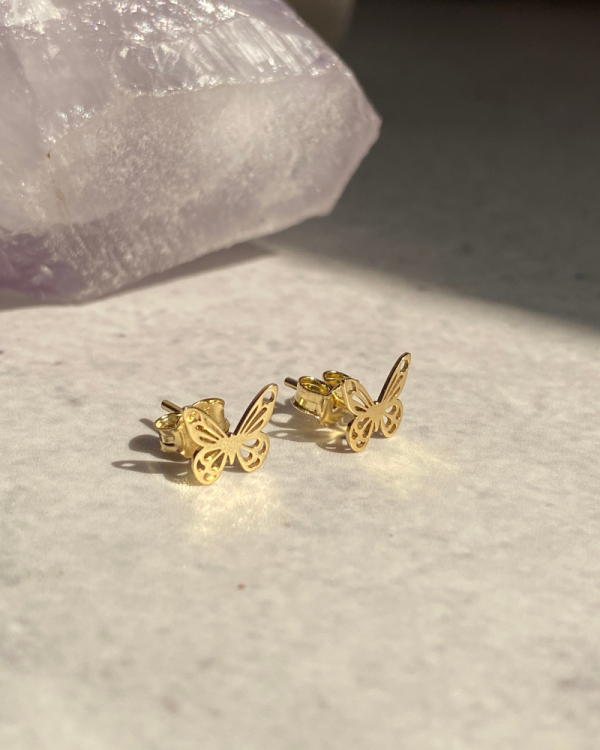 Aretes Mariposa Mandala