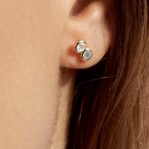 Piercing Doble Piedra