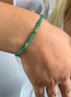 Pulsera de Esmeralda con Oro18k