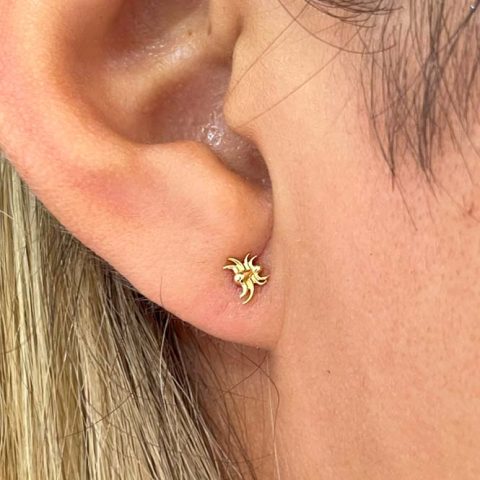 Piercing Araña Oro 18k