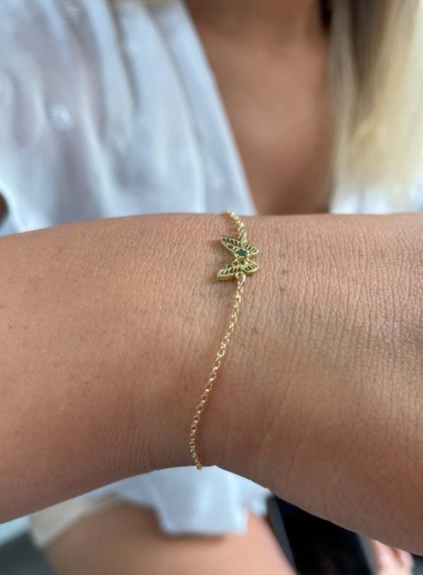 Pulsera Mariposa Mandala 3D