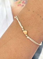 Pulsera Corazón Pita Oro 18k