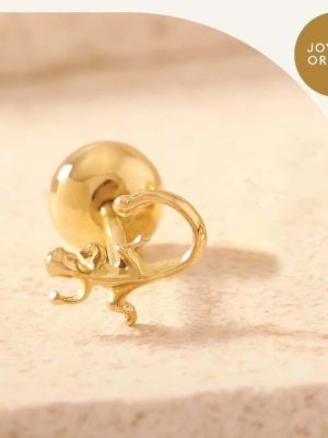 Piercing Iguana Oro 18K