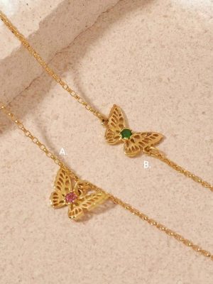 Pulsera Mariposa Mandala 3D