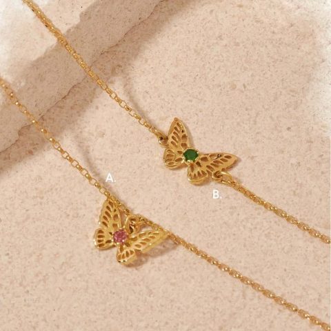 Pulsera Mariposa Mandala 3D