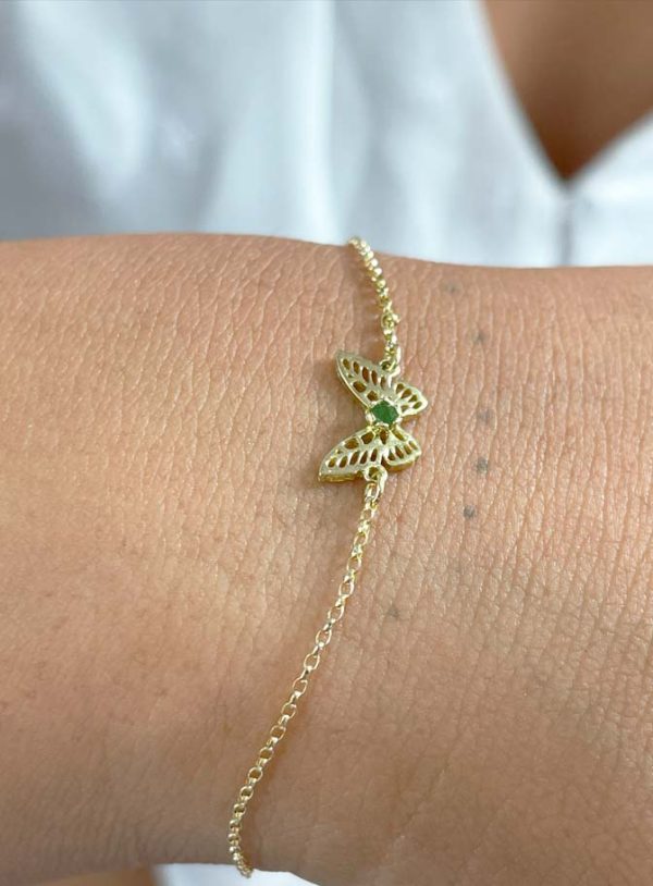 Pulsera Mariposa Mandala 3D