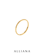 Anillo Zig Zag en Oro Amarillo 18K